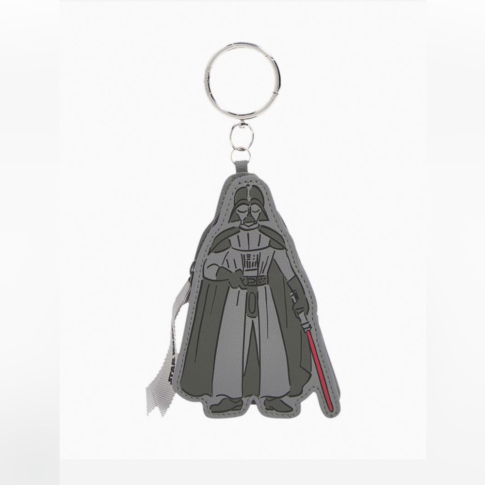 Vera Bradley Star Wars Gray and Red Keychain
